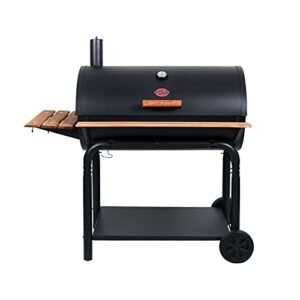 Char-Griller 2137 Outlaw Charcoal Grill, 950 Square Inch, Black