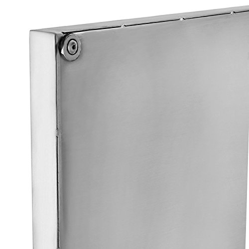 ZBPRESS 28W X 19H inch BBQ Island Double Door Flush Mount 304 Stainless Door Double Access BBQ Door Double Door