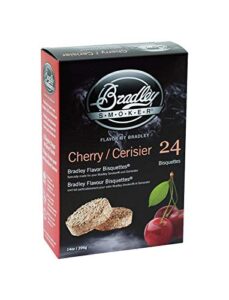 bradley smoker btch24 cherry bisquettes 24-pack