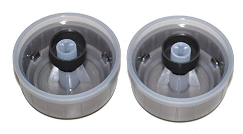 Weber 66754 Set of 2 Lighted Main Burner Control Knobs for Genesis II LX (Model Years 2017 and Newer).