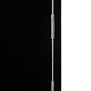 Whistler Vertical Stainless Steel Single Access Door for Outdoor Kitchen BBQ Grill Island,16.50"×22.50"×3.2",Black