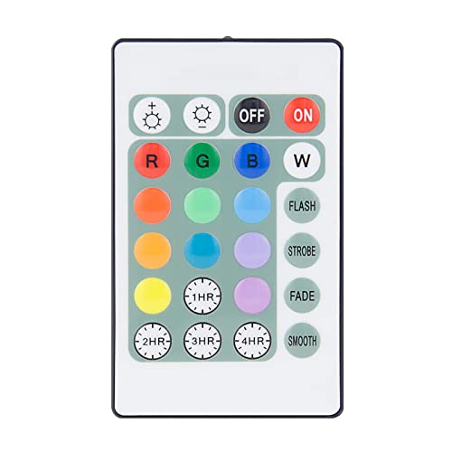 80 Feet Remote Control with Timer, Through Wall Function, 12 Color Change, 4 Modes & Dimmable for LUXSWAY RF Products