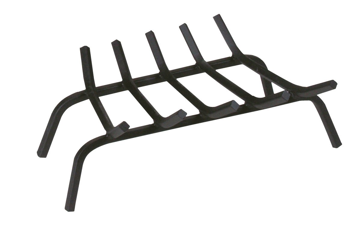 Panacea 15405 Wrought Iron Fire Grate, 18-Inch,Black
