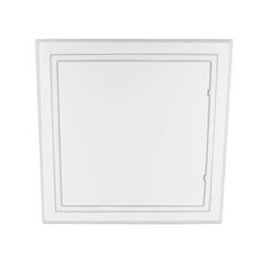 pih 8x8 access door, white color, soild quality, perfect to cover plumbing/wiring/electrical applications access door for indoor use