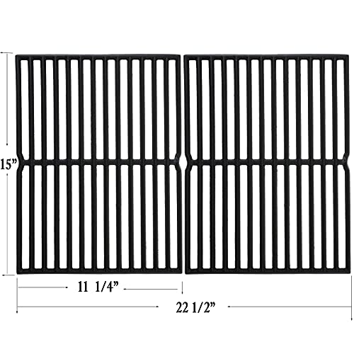 Hisencn Burner Tube, Flavorizer Bars, Cooking Grates for Weber Spirit 200 Series, Weber E-200, E-210, S-200, S-210, Genesis Silver A, Spirit 500 (with Side Control), Spirit E210 Parts