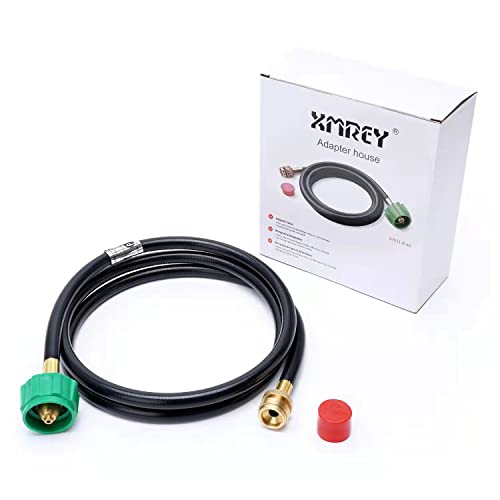 XMREY Compatible with Weber Q-Series and Gas Go-Anywhere Grills, 20lb, 6 - Feet, Hose for Grills