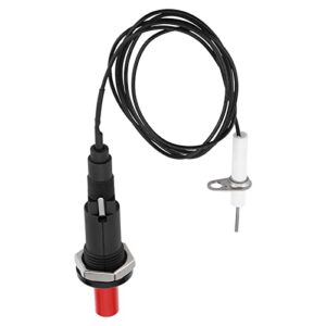 Electronic Igniter, 1 Out 2 Piezo Fire Pit Gas Burner Spark Ignition Kit BBQ Grill Push Button Igniter for Fireplace Gas Stove Oven