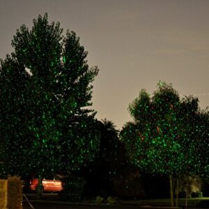 Sparkle Magic Green Commercial Grade Laser Light, Landscape Laser Lights, Christmas Laser Lights