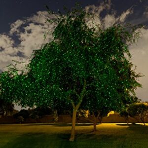 Sparkle Magic Green Commercial Grade Laser Light, Landscape Laser Lights, Christmas Laser Lights