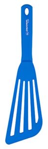 dexter-russell (91508) 11″ silicone fish turner with cool blue – high heat handle
