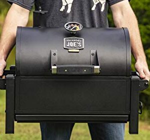 Oklahoma Joe's 19402088 Rambler Portable Charcoal Grill, Black