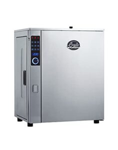 bradley smoker 4-rack outdoor electric smoker, digital vertical smoker with stainless steel grill