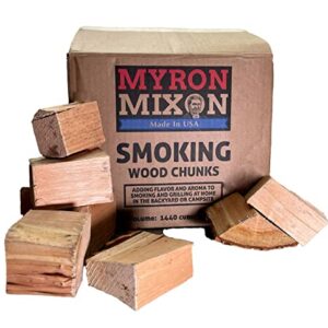 Myron Mixon Wood Chunks for Smoking | Pecan | Premium Wood Chunks That Add Flavor to Food, Made in The USA | 16lb Box