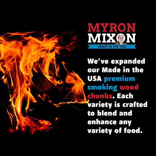 Myron Mixon Wood Chunks for Smoking | Pecan | Premium Wood Chunks That Add Flavor to Food, Made in The USA | 16lb Box