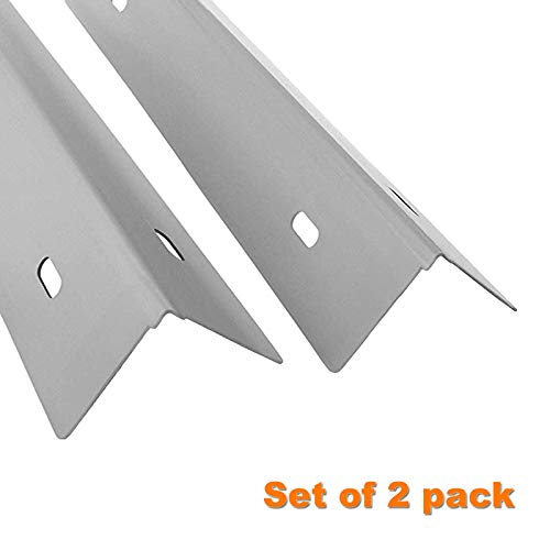 MixRBBQ Stainless Steel 7-Pack Heat Plates and 4-Pack Burner BBQ Replacement Part Kit for Prestige 500 and Napoleon Grill Rogue Series