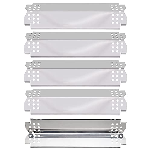 Grill Heat Plates for Home Depot Nexgrill Replacement Parts 5 Burner 720-0888N, 720-0882A, 720-0896, 720-0888, 720-0882S Gas Grill, for Nexgrill Grill 4 Burner 720-0830H Stainless Steel Flame Tamer.