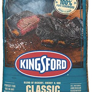 Kingsford Classic Wood Pellets, 100% Natural Hickory, Oak and Cherrywood Hardwood Pellets for Grilling 5 Pounds (Package May Vary)