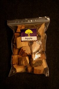 j.c.’s smoking wood chunks – 4 pk gallon sized bag of apple, maple, mulberry, wild black cherry