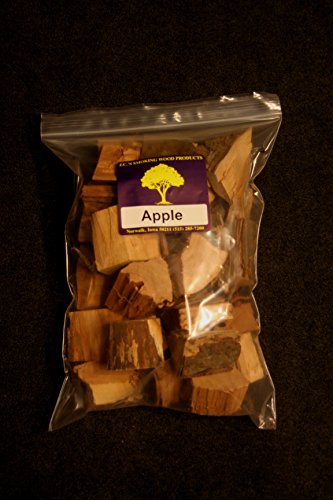 J.C.'s Smoking Wood Chunks - 4 PK Gallon Sized Bag of Apple, Maple, Mulberry, Wild Black Cherry
