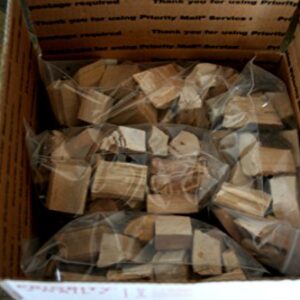 J.C.'s Smoking Wood Chunks - 4 PK Gallon Sized Bag of Apple, Maple, Mulberry, Wild Black Cherry