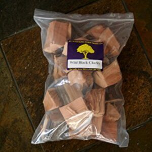 J.C.'s Smoking Wood Chunks - 4 PK Gallon Sized Bag of Apple, Maple, Mulberry, Wild Black Cherry