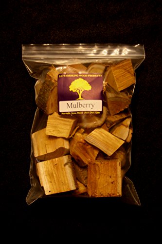 J.C.'s Smoking Wood Chunks - 4 PK Gallon Sized Bag of Apple, Maple, Mulberry, Wild Black Cherry