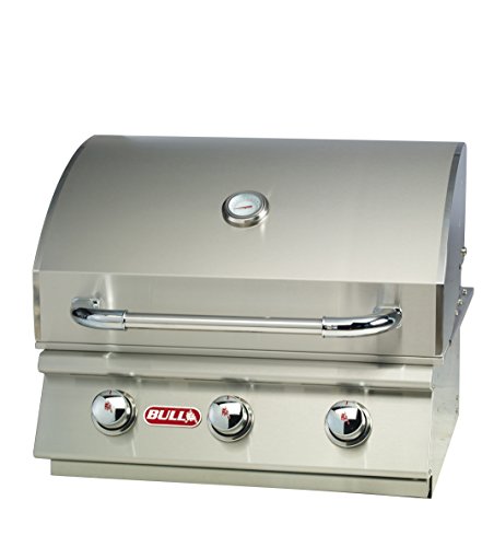 BULL 69008 Steer LP Propane-Grills, White