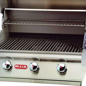 BULL 69008 Steer LP Propane-Grills, White