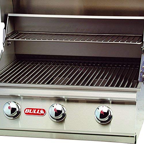 BULL 69008 Steer LP Propane-Grills, White