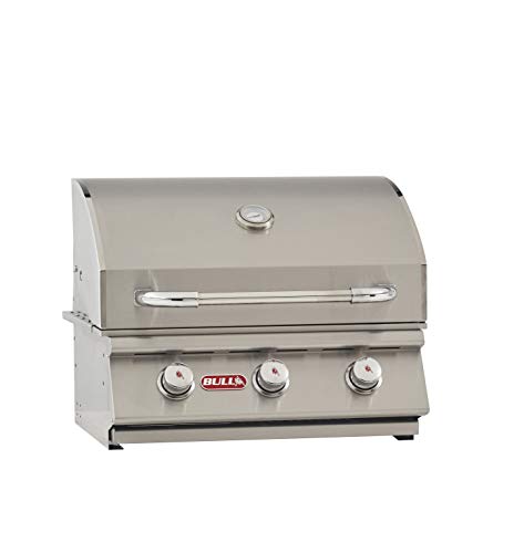 BULL 69008 Steer LP Propane-Grills, White