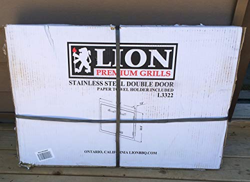 Lion Premium Grills L3322 Double Door 33"x22"