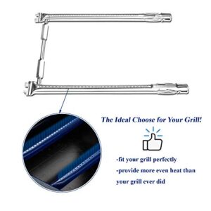 Utheer 69785 18 Inch Grill Burner Tube for Weber Spirit 200, Spirit E210 S210 E220 S220 Spirit II E/S-210 Series Gas Grills with Up Front Controls (2013 Model Years and Newer), 304 Stainless Steel