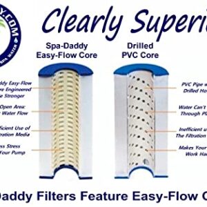 Spa-Daddy SD-00200 Filter - Dynamic Series IV | Model DSF | DFML-25C | Waterway | Sold AS A Pair Replaces PRB25SF-PAIR