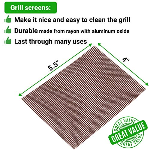 CUSINIUM 31-piece Griddle Cleaning Kit: 1 Grill Screen Holder, 20 Grill Screens, 10 Grill Cleaning Pads