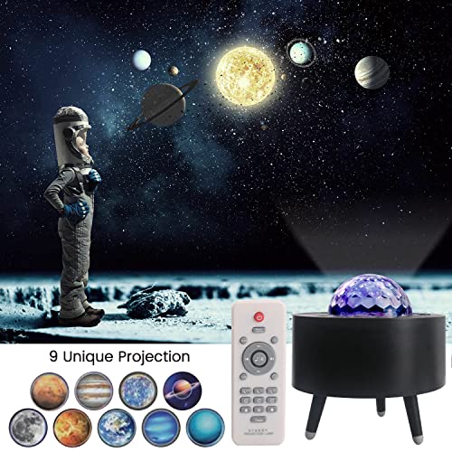 Galaxy Projector,Light Projector for Bedroom, Skylight Projector with Remote Control Built-in Bluetooth Speaker, Room Projector for Baby, Kids, Adults,Gaming Room, Mood Ambiance, Gifts