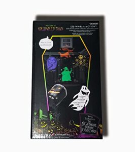 gemmy disney jack skellington nightmare before christmas multicolor led whirl-a-motion halloween outdoor stake light projector