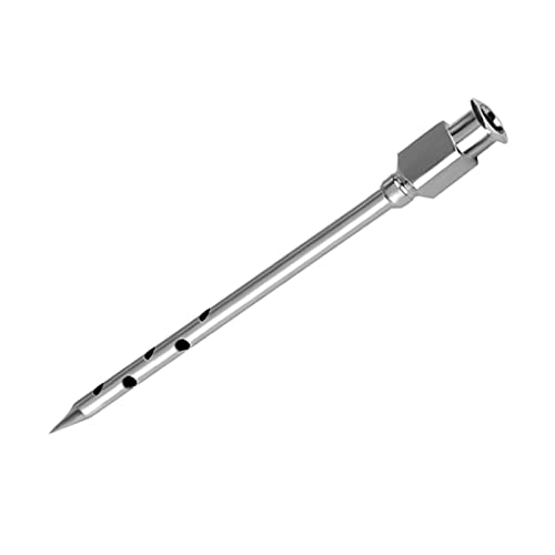 Turkey Injector -3 Needles Porous Meat Injector With 1 oz Large Capacity, Injector Marinades for Meats with Cleaning Brush, Marinade Injector for BBQ Grill with Black Oil Brush Easy to Use and Clean