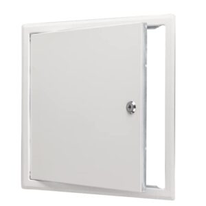 coolous access door 18 x 18inch steel access panel removable door for wall/ceiling application (lock and key) with frame