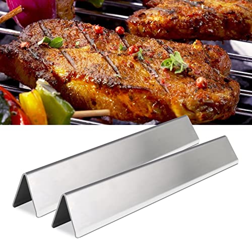 Plowo Stainless Steel Flavorizer Bars & Heat Deflector for Weber Genesis 300 Series, Weber Genesis E-310 E-320 E-330 S-310 S-320 S-330 E-310 E-320 S-310 S-320 E/S-330 EP/CEP-310 EP/CEP-320 EP/CEP-330