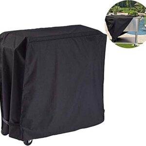 Ucare Cooler Cart Cover Universal Waterproof Rolling Ice Chest Party Cooler Protective Cover for Outdoor Patio Beverage Cart Cooler