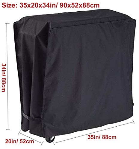 Ucare Cooler Cart Cover Universal Waterproof Rolling Ice Chest Party Cooler Protective Cover for Outdoor Patio Beverage Cart Cooler