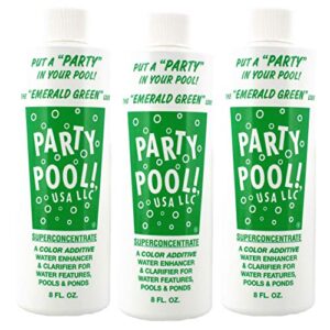 3 pack – party pool color additive green lagoon 47016-00008