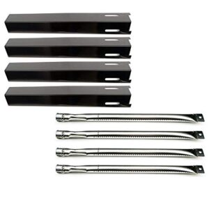 direct store parts kit dg126 replacement for perfect flame gsc3318, gsc3318n gas grill burner,heat plate – 4 pack (4)