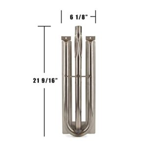 Music City Metals 15481 Stainless Steel Burner Replacement for Select Viking Gas Grill Models