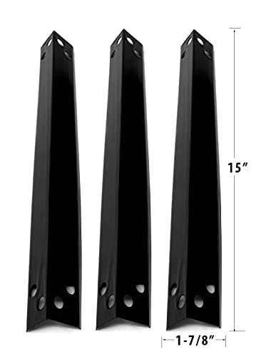 Replacement Porcelain Steel Heat Plate for Backyard Grill GBC1646WS, GBC1646WSD-C, GBC1646WRBD-C, RevoAce GBC1748WS, Uniflame GBC1747WPF-U, Gas Models 3PK