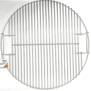 Aura outdoor products 22" Stainless Steel Upgraded Replacement Cooking Grate for Weber Kettle, Recteq Bullseye 22 Inches