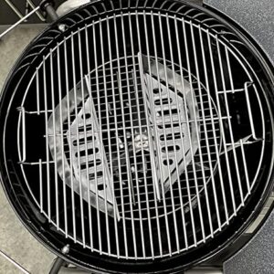 Aura outdoor products 22" Stainless Steel Upgraded Replacement Cooking Grate for Weber Kettle, Recteq Bullseye 22 Inches