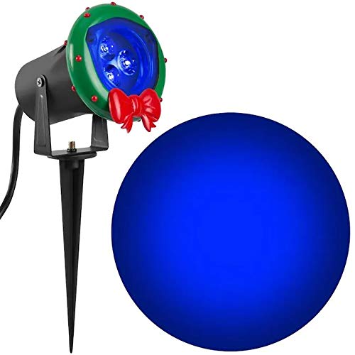 LED Outdoor Spotlight, Blue