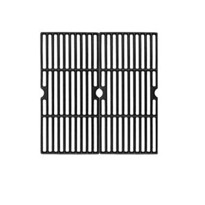 safbbcue 16 15/16″ cooking grates for charbroil 463250210, 463250211, 463250212, 463251413, 463251414, 466251413, 463250511, cast iron grill cooking grids, 2 pack