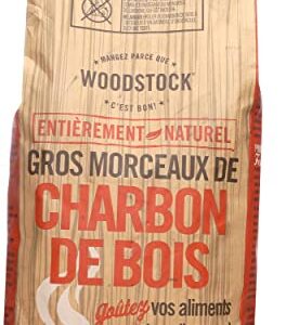 Woodstock Charcoal, All Natural, Lump Hardwood, 8.8 Pound